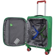 Benetton Kabin Boy Kumaş Valiz Yeşil Bnt2100