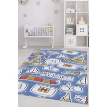 Homshtag Sihir Okulu Dokuma Tabanlı Yıkanabilir Kaymaz Harry Potter Film Çocuk Odası Halısı