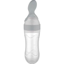 Babyjem Sıkmalı Kaşık Gri