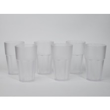 Opportia Casablanca Kırılmaz Bardak 400ml 6'lı Set (Kumlu)