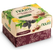 Noura Natural Dökme Siyah Çay- Limon-Nane 100 gr