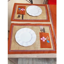 Shules Collection Çi̇çek Nakisli Ameri̇kan Servi̇s