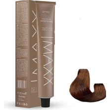 Deluxe Tüp Boya 7.73N Altın Karamel 60 ml x 4 Adet + Sıvı Oksidan 4 Adet