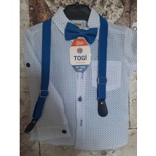 Togi Noktalı Desenli Erkek Gömlek Takımı 1/4
