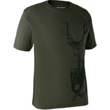 Deerhunter T-Shirt Geyik Desenli Xl