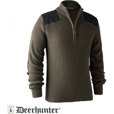 Deerhunter Rogaland Yarım Fermuarlı Kahve Kazak M