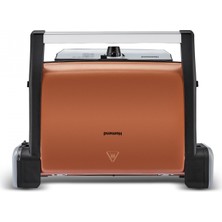 Homend Toastbuster 1383H Bronz Silver Tost Makinesi