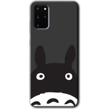 MRC İletişim Samsung Galaxy S20 Plus Kılıf Hd Desen Baskılı Arka Kapak + Temperli Cam - Şaşkın Eşek