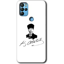 MRC İletişim Omix X300 Kılıf Hd Desen Baskılı Arka Kapak - Kemal Atatürk Imza