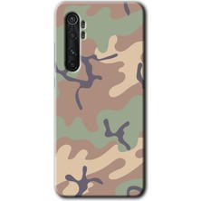 MRC İletişim Xiaomi Mi Note 10 Lite Kılıf Hd Desen Baskılı Arka Kapak - Kamuflaj 29