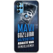 MRC İletişim Omix X500 Kılıf Hd Desen Baskılı Arka Kapak - Bozkurt Atatürk