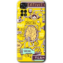 MRC İletişim Xiaomi Redmi Note 11 5g Global Kılıf Hd Desen Baskılı Arka Kapak - Smart 2