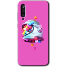 MRC İletişim Xiaomi Mi 9 Se Kılıf Hd Desen Baskılı Arka Kapak - Uzay Başlığı