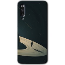MRC İletişim Xiaomi Mi 9 Se Kılıf Hd Desen Baskılı Arka Kapak - Space Planet