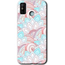 MRC İletişim Tecno Spark 6 Go Kılıf Hd Desen Baskılı Arka Kapak - Çin Mandala 1