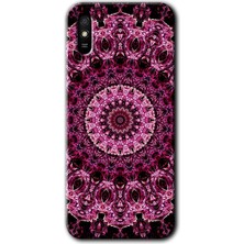 MRC İletişim Xiaomi Redmi 9A Kılıf Hd Desen Baskılı Arka Kapak - Mandala Patterns Kaleidoscope