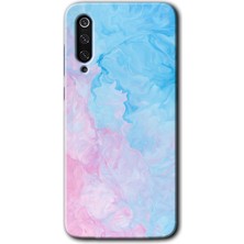 MRC İletişim Xiaomi Mi 9 Se Kılıf Hd Desen Baskılı Arka Kapak - Blue Art