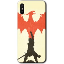 MRC İletişim Xiaomi Redmi 9A Kılıf Hd Desen Baskılı Arka Kapak - Dragon Hunter 1