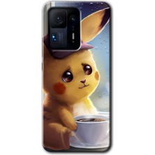 MRC İletişim Xiaomi Mi Mix 4 Kılıf Hd Desen Baskılı Arka Kapak - Üzgün Pikaçu