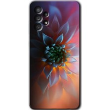 MRC İletişim Samsung Galaxy A33 Kılıf Hd Desen Baskılı Arka Kapak + Temperli Cam - Çiçek Motif