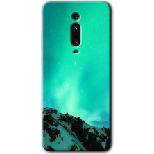 MRC İletişim Xiaomi Mi 9t Kılıf Hd Desen Baskılı Arka Kapak - Aurora