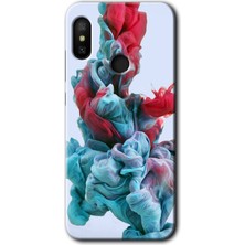 MRC İletişim Xiaomi Mi A2 Lite Kılıf Hd Desen Baskılı Arka Kapak - Renkli Karışım