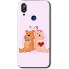 MRC İletişim Vestel E5 Kılıf Hd Desen Baskılı Arka Kapak - Sevgili Ayıcık