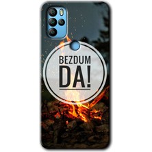 MRC İletişim General Mobile Gm 21 Pro Kılıf Hd Desen Baskılı Arka Kapak + Temperli Cam - Bezdum Da