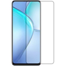 MRC İletişim Huawei Mate 10 Lite Kılıf Hd Desen Baskılı Arka Kapak + Temperli Cam - Dark Neon Yaprak L Harfi