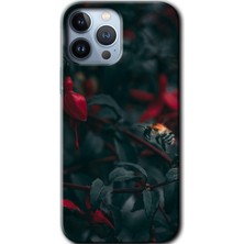 MRC İletişim iPhone 13 Pro Kılıf Hd Desen Baskılı Arka Kapak + Temperli Cam - Avcı Arı