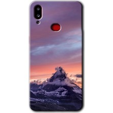 MRC İletişim Samsung Galaxy A10S Kılıf Hd Desen Baskılı Arka Kapak + Temperli Cam - Zirve