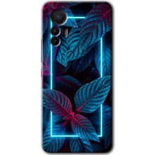 MRC İletişim Xiaomi Mi 12 Lite Kılıf Hd Desen Baskılı Arka Kapak - Mekanik Yaprak 4