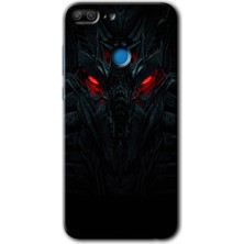 MRC İletişim Honor 9 Lite Kılıf Hd Desen Baskılı Arka Kapak + Temperli Cam - Vinicius