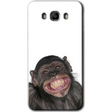 MRC İletişim Samsung Galaxy J7 2016 Kılıf Hd Desen Baskılı Arka Kapak + Temperli Cam - Şıpsevdi Aşk