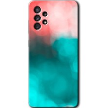MRC İletişim Samsung Galaxy A53 Kılıf Hd Desen Baskılı Arka Kapak + Temperli Cam - Flu Işık