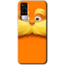 MRC İletişim Vivo Y51 Kılıf Hd Desen Baskılı Arka Kapak - Garfield