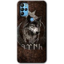 MRC İletişim Omix X300 Kılıf Hd Desen Baskılı Arka Kapak - Bozkurt Göktürk