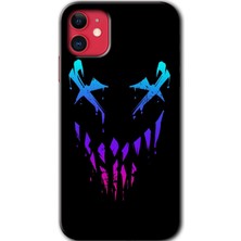 MRC İletişim iPhone 11 Kılıf Hd Desen Baskılı Arka Kapak + Temperli Cam - Çığlık