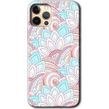 MRC İletişim iPhone 11 Pro Kılıf Hd Desen Baskılı Arka Kapak + Temperli Cam - Çin Mandala 1