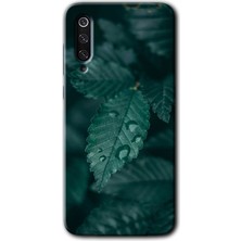 MRC İletişim Xiaomi Mi 9 Se Kılıf Hd Desen Baskılı Arka Kapak - Yağmurlu Yaprak