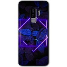 MRC İletişim Samsung Galaxy S9 Plus Kılıf Hd Desen Baskılı Arka Kapak + Temperli Cam - Mekanik Yaprak 5