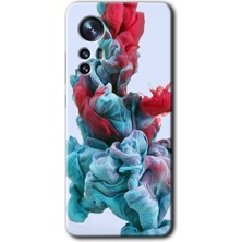 MRC İletişim Xiaomi Mi 12 Kılıf Hd Desen Baskılı Arka Kapak - Renkli Karışım