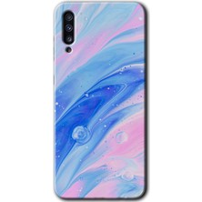 MRC İletişim Samsung Galaxy A30S Kılıf Hd Desen Baskılı Arka Kapak + Temperli Cam - Art Design 38