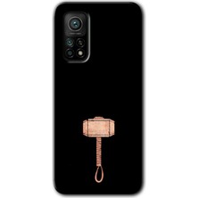 MRC İletişim Xiaomi Mi 10T Kılıf Hd Desen Baskılı Arka Kapak - Thor Çekiç