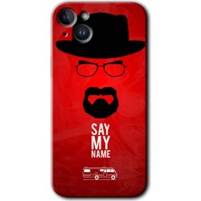 MRC İletişim iPhone 14 Plus Kılıf Hd Desen Baskılı Arka Kapak - Say My Name