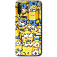 MRC İletişim Xiaomi Mi 9 Se Kılıf Hd Desen Baskılı Arka Kapak - Minion Ordusu