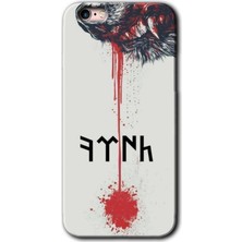 MRC İletişim iPhone 6 Plus Kılıf Hd Desen Baskılı Arka Kapak + Temperli Cam - Kan Uykusu