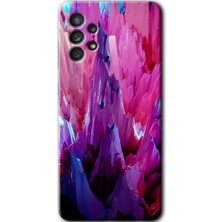 MRC İletişim Samsung Galaxy A32 4g Kılıf Hd Desen Baskılı Arka Kapak + Temperli Cam - 12STRACTION Sharp