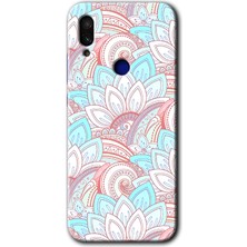MRC İletişim Xiaomi Redmi Note 7 Kılıf Hd Desen Baskılı Arka Kapak - Çin Mandala 1