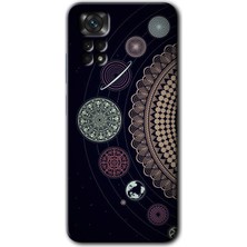 MRC İletişim Xiaomi Redmi Note 11S 5g Global Kılıf Hd Desen Baskılı Arka Kapak - Gezegen Döngüsü